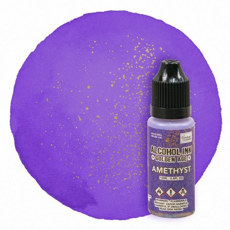 Couture Creations Alcohol Ink Golden Age Amethyst 12ml (CO728485) (OUTLET) Couture Creations Alcohol Ink Golden Age Amethyst 12ml (CO728485) (OUTLET)