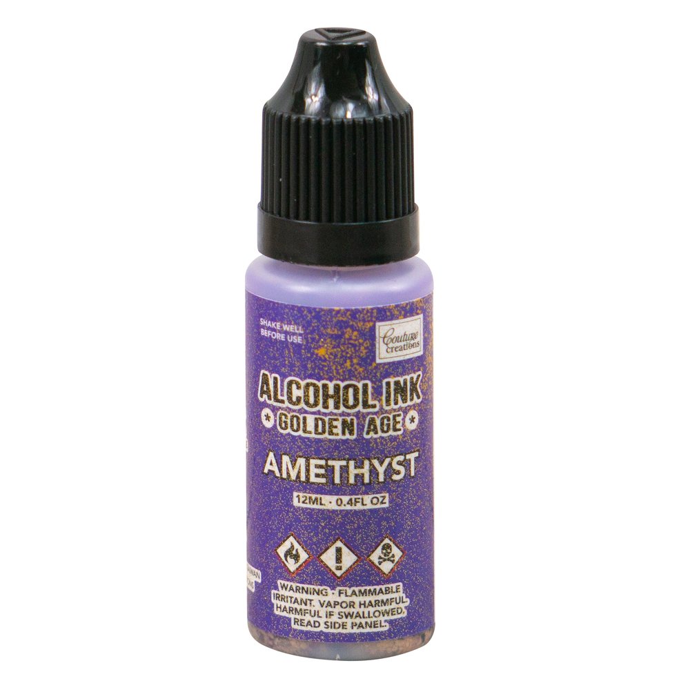 Couture Creations Alcohol Ink Golden Age Amethyst 12ml (CO728485) (OUTLET) Couture Creations Alcohol Ink Golden Age Amethyst 12ml (CO728485) (OUTLET)