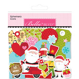 Bella BLVD Santa Squad Ephemera Icons (BB2192) (OUTLET)