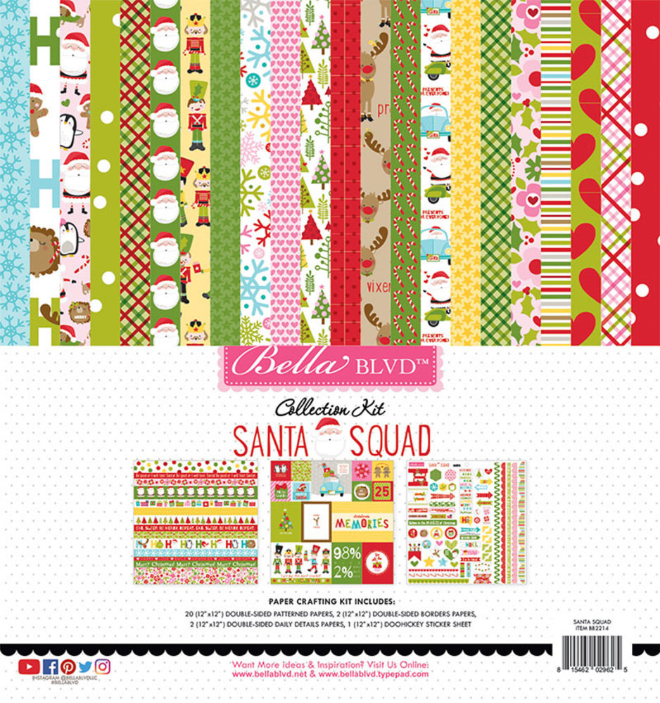 Bella BLVD Santa Squad Collection Kit (BB2214) (DISCONTINUED) Bella BLVD Santa Squad Collection Kit (BB2214) (DISCONTINUED)