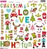 Santa Squad Chipboard Icons (BB2194) (OUTLET)