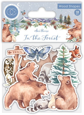 Craft Consortium In The Forest Wood Shapes (CCWDNS018) (DISCONTINUED)