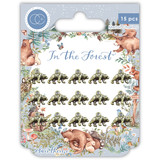 Craft Consortium In The Forest Metal Charms Bear (CCMCHRM030) (DISCONTINUED)