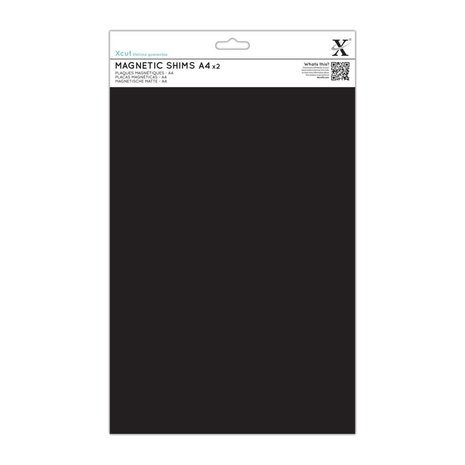 Xcut A4 Magnetic Shim (2pk) Adhesive Backed (XCU 268014)