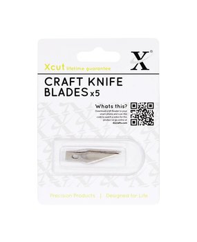 Xcut No. 1 Craft Knife Spare Blades (5pk) (XCU 255101)