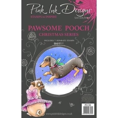 Pink Ink Designs Pawsome Pooch A5 Clear Stamp (PI120) (OUTLET) Pink Ink Designs Pawsome Pooch A5 Clear Stamp (PI120) (OUTLET)