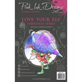 Pink Ink Designs Love Your Elf A5 Clear Stamp (PI123) (OUTLET)
