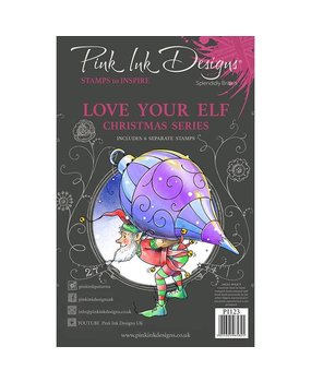 Pink Ink Designs Love Your Elf A5 Clear Stamp (PI123) (OUTLET) Pink Ink Designs Love Your Elf A5 Clear Stamp (PI123) (OUTLET)