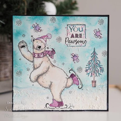 Pink Ink Designs Beary Christmas A5 Clear Stamp (PI119) (OUTLET) Pink Ink Designs Beary Christmas A5 Clear Stamp (PI119) (OUTLET)
