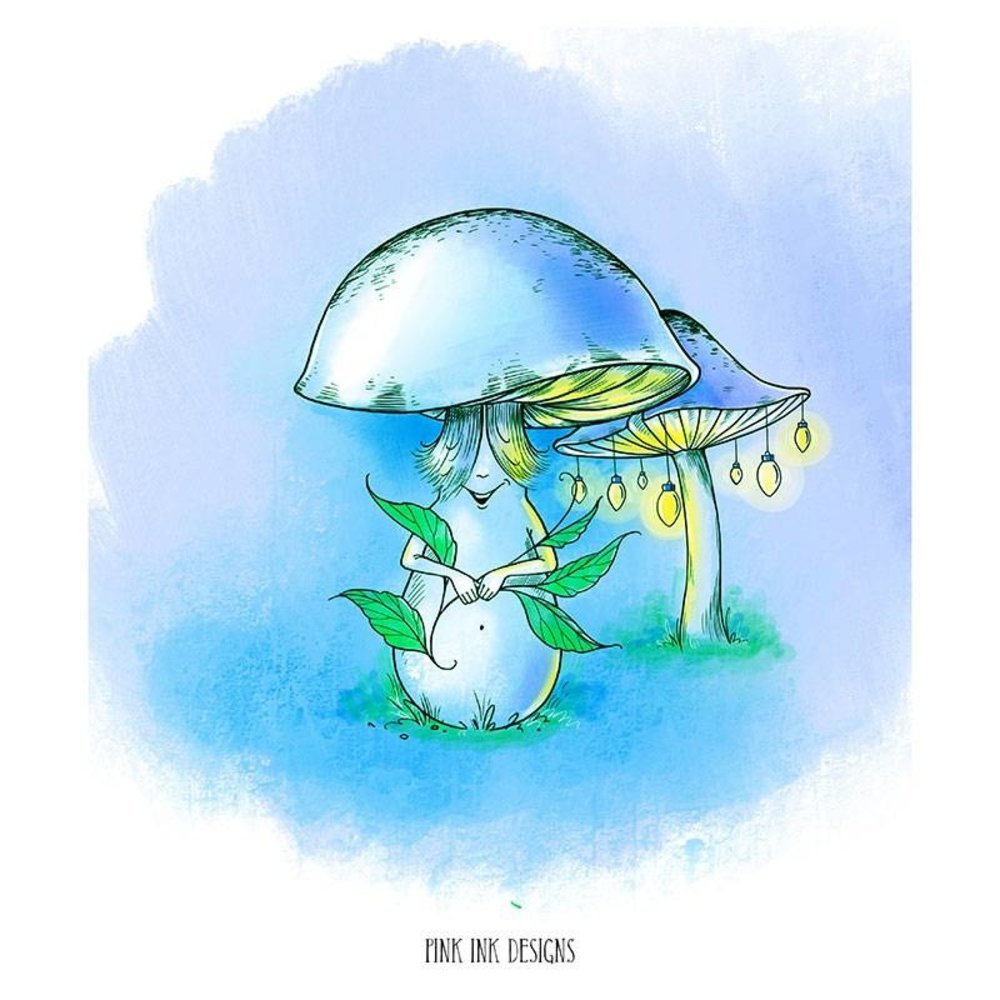 Pink Ink Designs Toadally Amazing A6 Clear Stamp (PI115) (OUTLET)