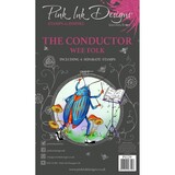 Pink Ink Designs The Conductor A6 Clear Stamp (PI129) (OUTLET)