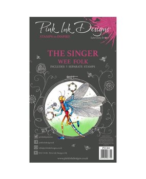 Pink Ink Designs The Singer A6 Clear Stamp (PI144) (OUTLET)