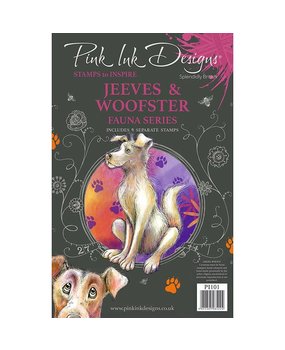 Pink Ink Designs Jeeves & Woofster A5 Clear Stamp (PI101) (OUTLET) Pink Ink Designs Jeeves & Woofster A5 Clear Stamp (PI101) (OUTLET)