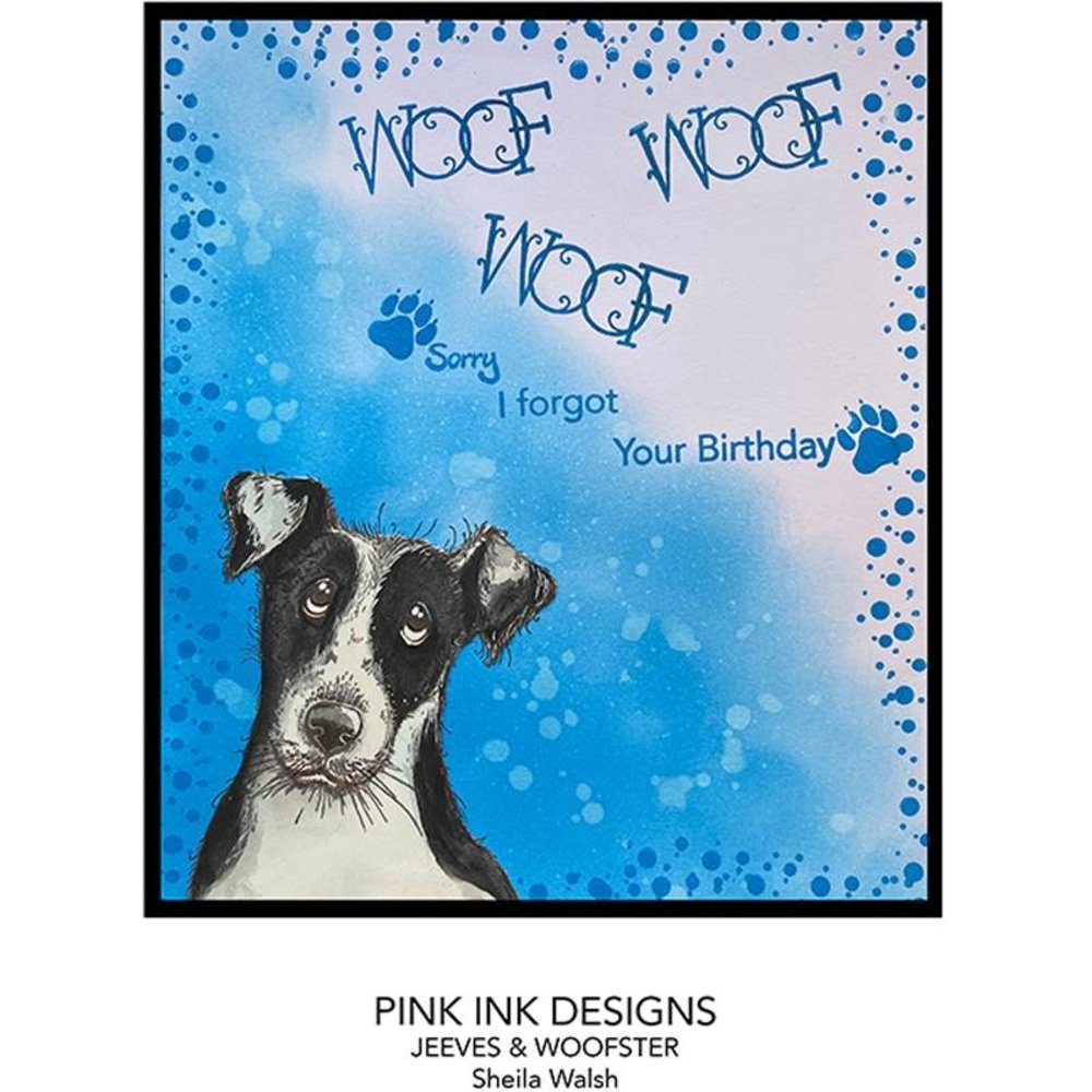 Pink Ink Designs Jeeves & Woofster A5 Clear Stamp (PI101) (OUTLET) Pink Ink Designs Jeeves & Woofster A5 Clear Stamp (PI101) (OUTLET)