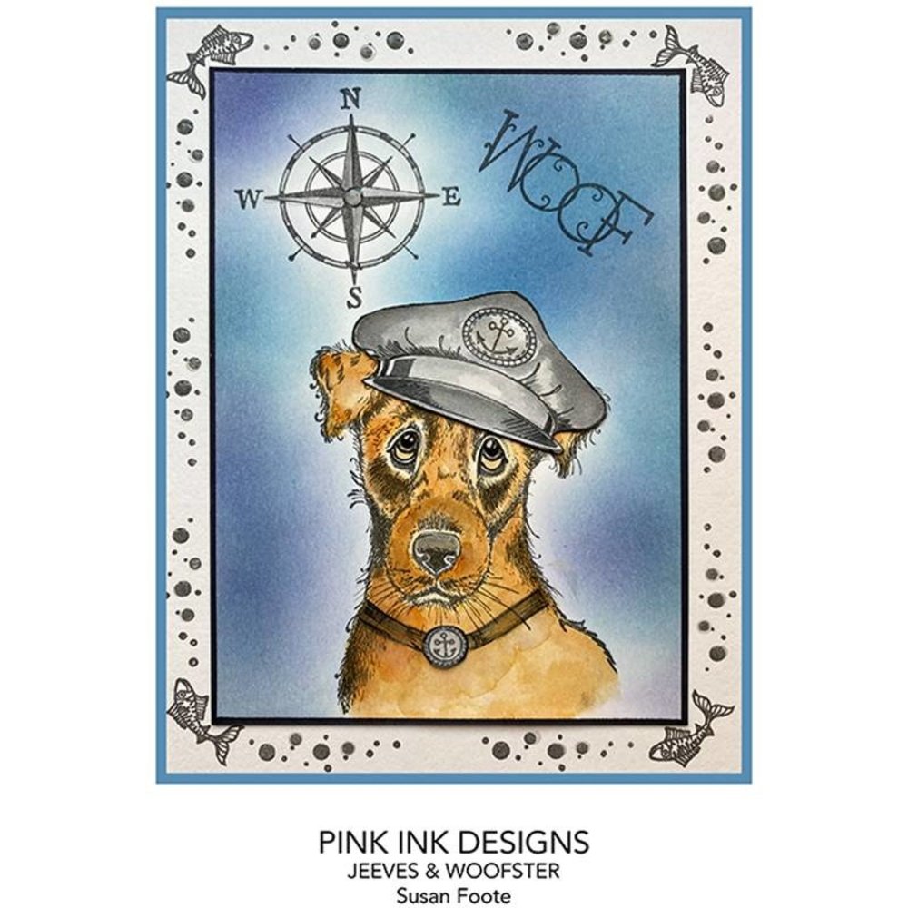 Pink Ink Designs Jeeves & Woofster A5 Clear Stamp (PI101) (OUTLET) Pink Ink Designs Jeeves & Woofster A5 Clear Stamp (PI101) (OUTLET)