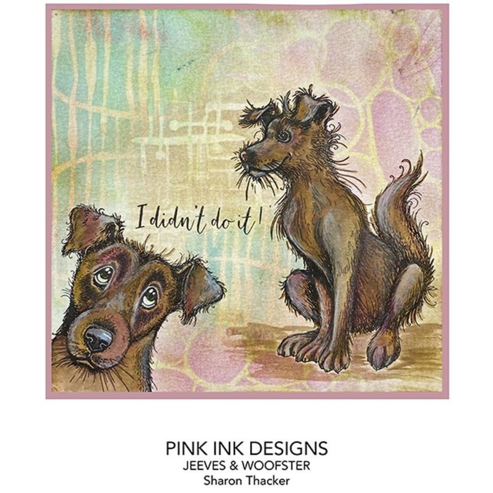 Pink Ink Designs Jeeves & Woofster A5 Clear Stamp (PI101) (OUTLET) Pink Ink Designs Jeeves & Woofster A5 Clear Stamp (PI101) (OUTLET)
