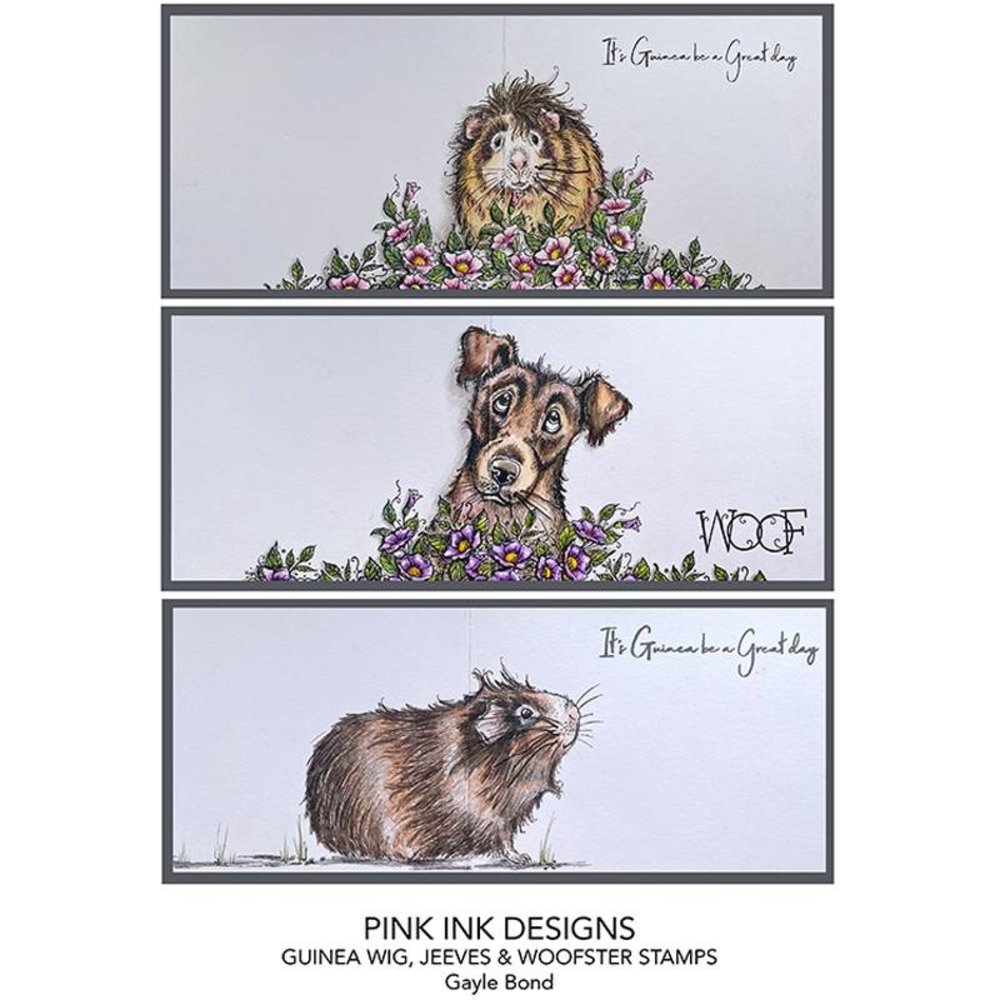 Pink Ink Designs Jeeves & Woofster A5 Clear Stamp (PI101) (OUTLET) Pink Ink Designs Jeeves & Woofster A5 Clear Stamp (PI101) (OUTLET)