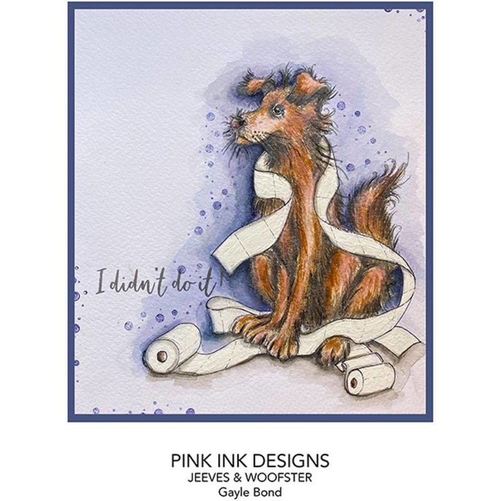 Pink Ink Designs Jeeves & Woofster A5 Clear Stamp (PI101) (OUTLET) Pink Ink Designs Jeeves & Woofster A5 Clear Stamp (PI101) (OUTLET)