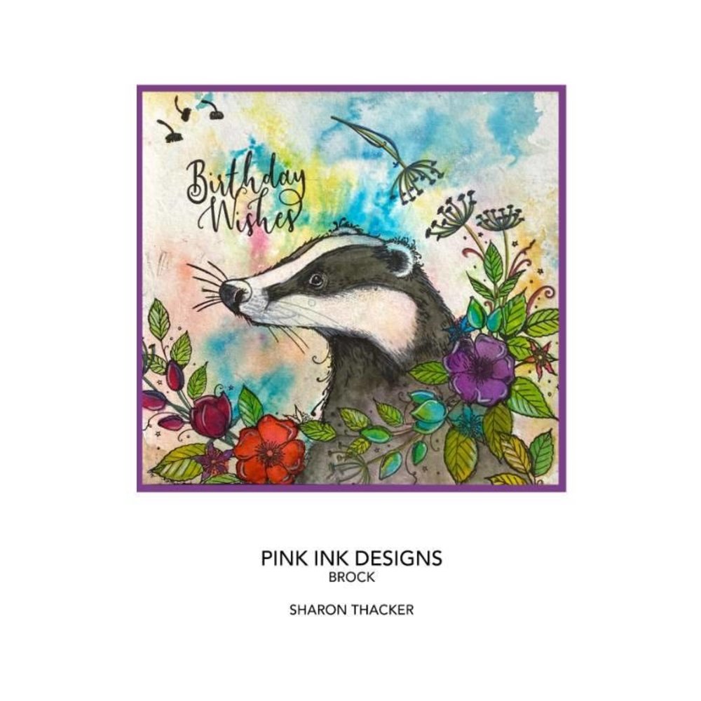 Pink Ink Designs Brock A5 Clear Stamp (PI111) (OUTLET) Pink Ink Designs Brock A5 Clear Stamp (PI111) (OUTLET)