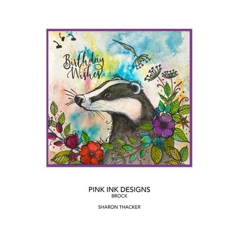 Pink Ink Designs Brock A5 Clear Stamp (PI111) (OUTLET) Pink Ink Designs Brock A5 Clear Stamp (PI111) (OUTLET)