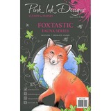 Pink Ink Designs Foxtastic A5 Clear Stamp (PI110) (OUTLET)