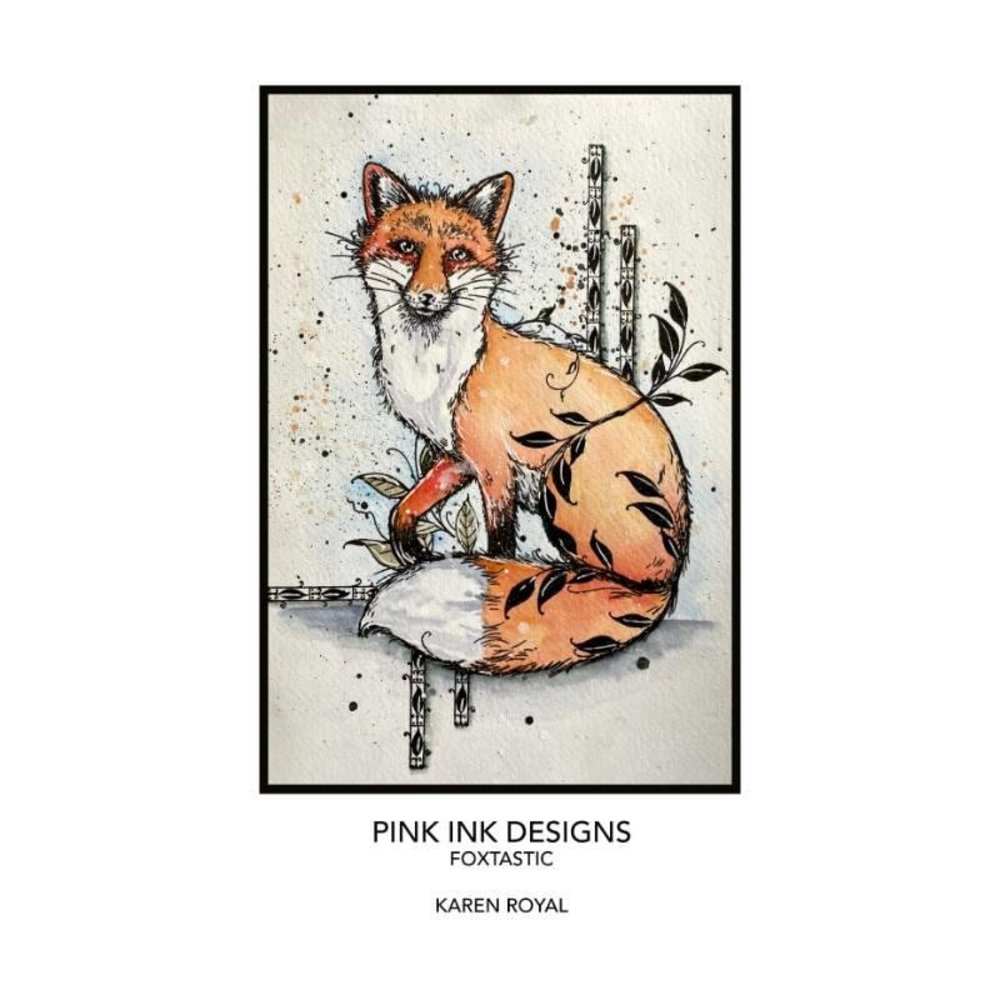 Pink Ink Designs Foxtastic A5 Clear Stamp (PI110) (OUTLET) Pink Ink Designs Foxtastic A5 Clear Stamp (PI110) (OUTLET)