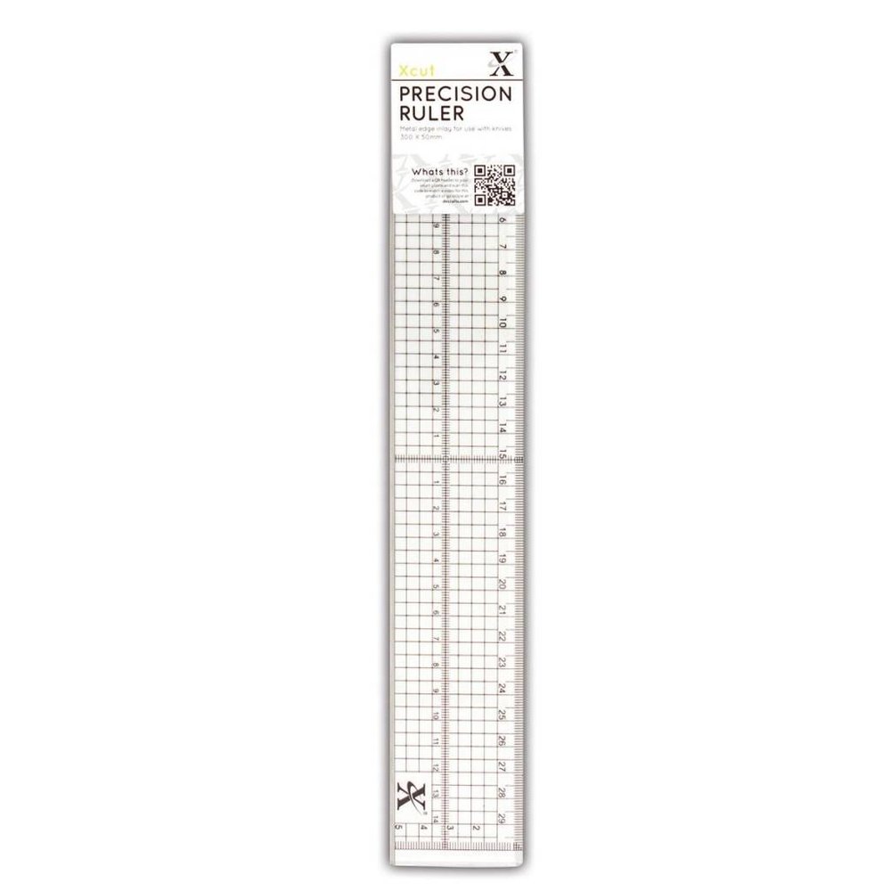 Xcut 30cm Precision Ruler (Metal Edge Inlay) (XCU 255301) Xcut 30cm Precision Ruler (Metal Edge Inlay) (XCU 255301)