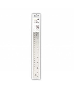 Xcut 12" Steel Ruler (Soft Back) (XCU 255300)
