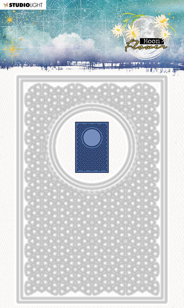 Studio Light Moon Flower Dies Cardshape Rectangle (SL-MFL-CD138) (OUTLET)
