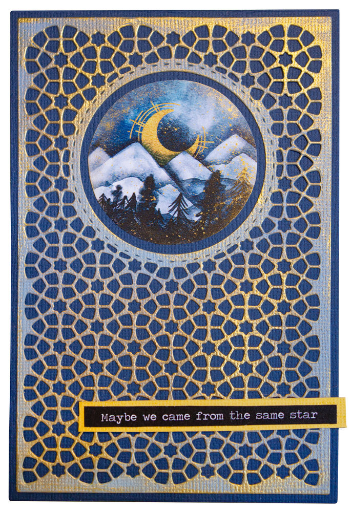 Studio Light Moon Flower Dies Cardshape Rectangle (SL-MFL-CD138) (OUTLET)
