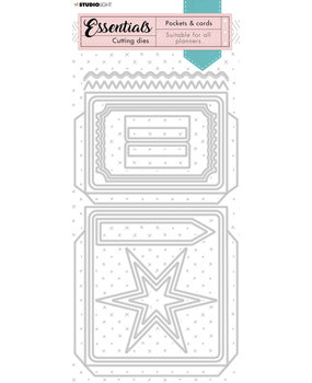Studio Light Two Planner Pockets Planner Dies (SL-PES-CD112) (OUTLET) Studio Light Two Planner Pockets Planner Dies (SL-PES-CD112) (OUTLET)