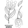 Woodware Bubble Bloom Jeanie Clear Stamp (JGS792 ) (OUTLET) Woodware Bubble Bloom Jeanie Clear Stamp (JGS792 ) (OUTLET)