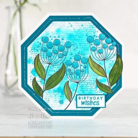 Woodware Bubble Bloom Jeanie Clear Stamp (JGS792 ) (OUTLET) Woodware Bubble Bloom Jeanie Clear Stamp (JGS792 ) (OUTLET)