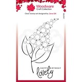 Woodware Bubble Bloom Fizzie Clear Stamp (JGS796) (OUTLET)