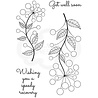 Woodware Bubble Bloom Abbie Clear Stamp (JGS797) (OUTLET) Woodware Bubble Bloom Abbie Clear Stamp (JGS797) (OUTLET)
