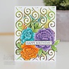 Woodware Camellia Spray Clear Stamp (JGS766) (OUTLET) Woodware Camellia Spray Clear Stamp (JGS766) (OUTLET)