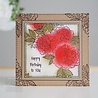 Woodware Camellia Spray Clear Stamp (JGS766) (OUTLET) Woodware Camellia Spray Clear Stamp (JGS766) (OUTLET)