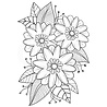 Woodware Passion Flower Clear Stamp (JGS763) (OUTLET) Woodware Passion Flower Clear Stamp (JGS763) (OUTLET)