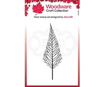 Woodware Mini Tall Twiggy Tree Clear Stamp (JGM018)