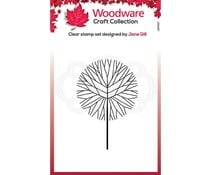 Woodware Mini Round Twiggy Tree Clear Stamp (JGM017)