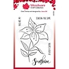 Woodware Lily Sketch Clear Stamp (JGS760) (OUTLET) Woodware Lily Sketch Clear Stamp (JGS760) (OUTLET)