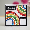 Woodware Rainbow Stencil (FRST049) (OUTLET) Woodware Rainbow Stencil (FRST049) (OUTLET)