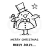 Woodware Top Hat Robin Clear Stamp (FRM026) (OUTLET) Woodware Top Hat Robin Clear Stamp (FRM026) (OUTLET)