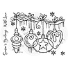 Woodware Frosted Baubles Clear Stamp (FRS872) (OUTLET) Woodware Frosted Baubles Clear Stamp (FRS872) (OUTLET)