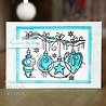Woodware Frosted Baubles Clear Stamp (FRS872) (OUTLET) Woodware Frosted Baubles Clear Stamp (FRS872) (OUTLET)