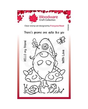Woodware Forest Gnome Clear Stamp (FRS848) (OUTLET) Woodware Forest Gnome Clear Stamp (FRS848) (OUTLET)