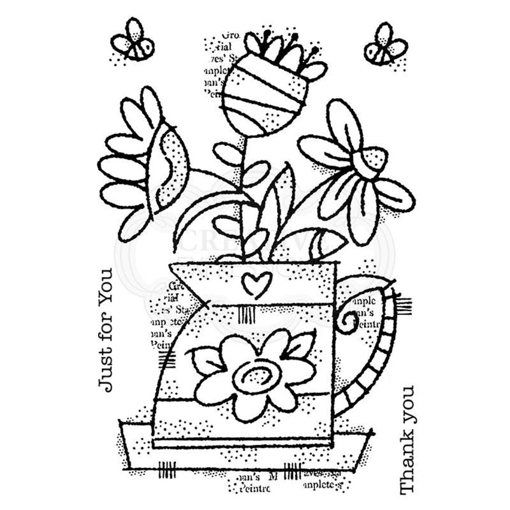 Woodware Flower Jug Clear Stamp (FRS860) (OUTLET) Woodware Flower Jug Clear Stamp (FRS860) (OUTLET)