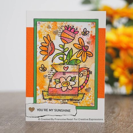 Woodware Flower Jug Clear Stamp (FRS860) (OUTLET) Woodware Flower Jug Clear Stamp (FRS860) (OUTLET)