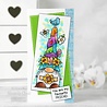 Woodware Floral Hat Clear Stamp (FRS414) (OUTLET) Woodware Floral Hat Clear Stamp (FRS414) (OUTLET)