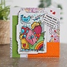 Woodware Colourful Greetings Clear Stamp (FRS862) (OUTLET) Woodware Colourful Greetings Clear Stamp (FRS862) (OUTLET)